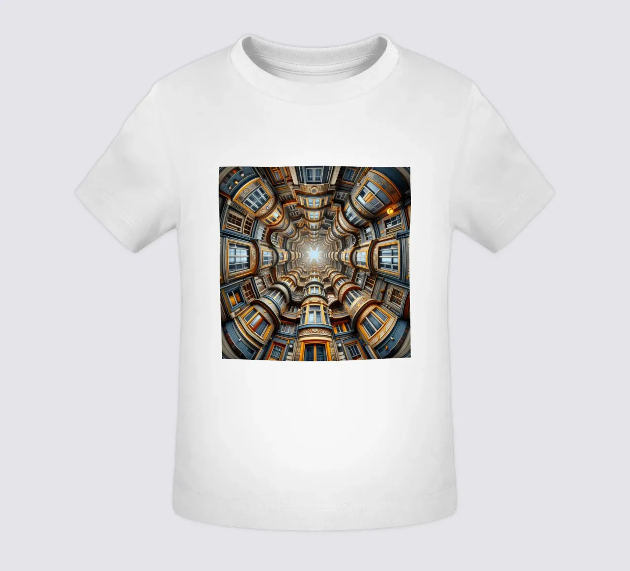 Sphere 022 - Symmetrical Architectural Tunnel maglietta neonato da Spheres