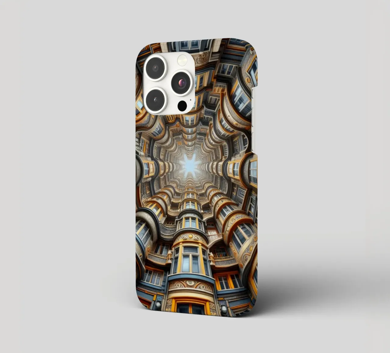 Sphere 022 - Symmetrical Architectural Tunnel cover iphone da Spheres