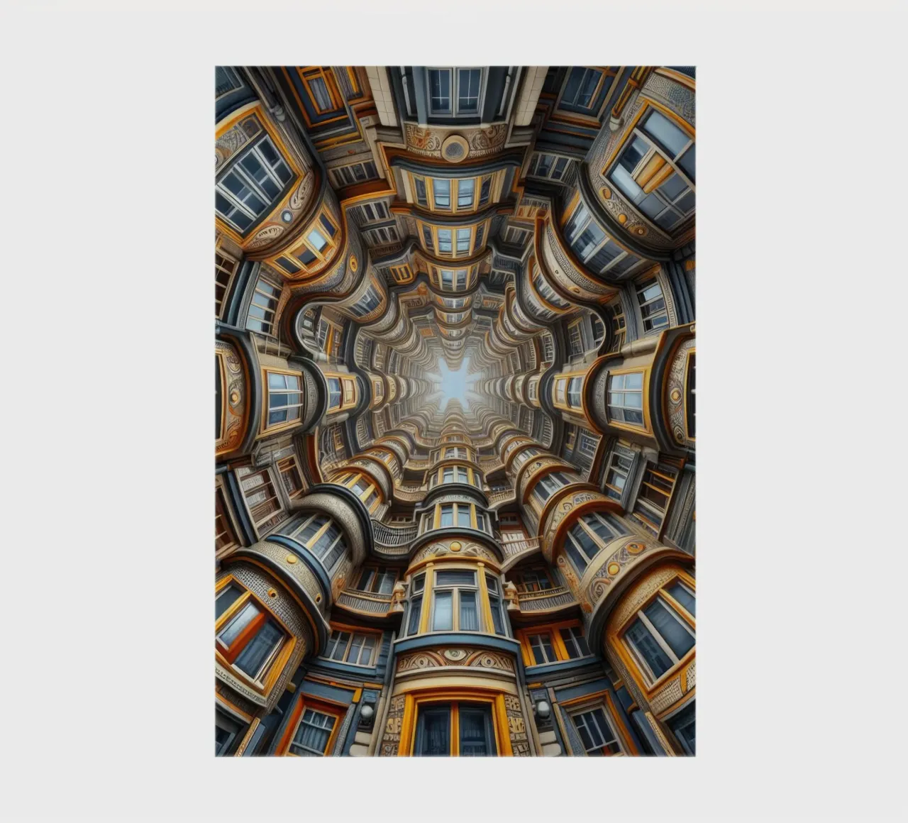 Sphere 022 - Symmetrical Architectural Tunnel carnet de notes de Spheres