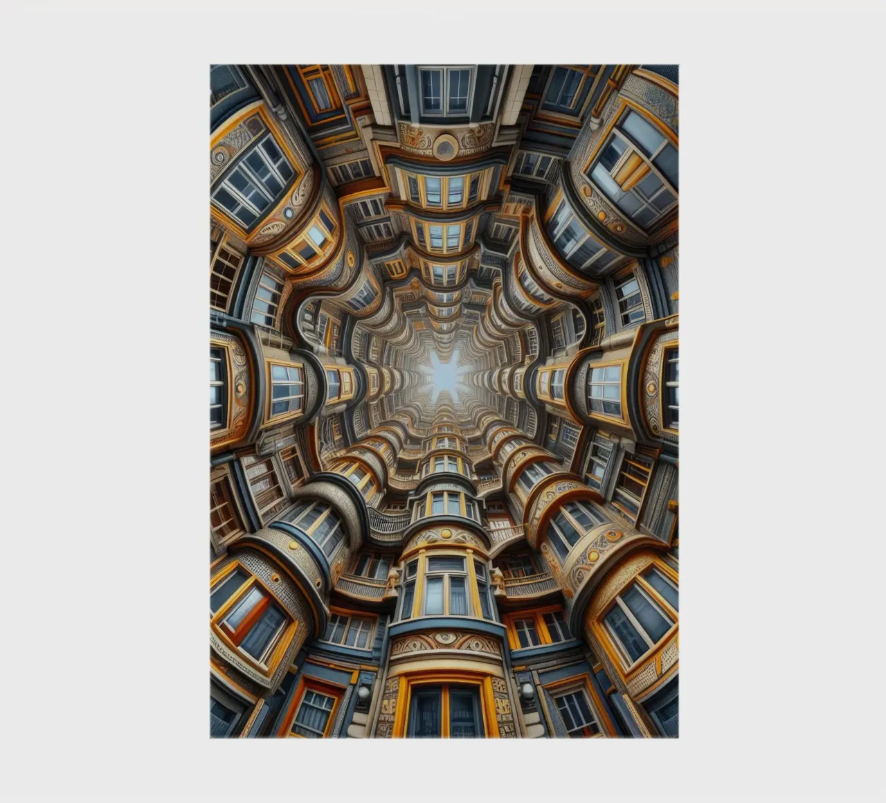 Sphere 022 - Symmetrical Architectural Tunnel carnet de notes de Spheres
