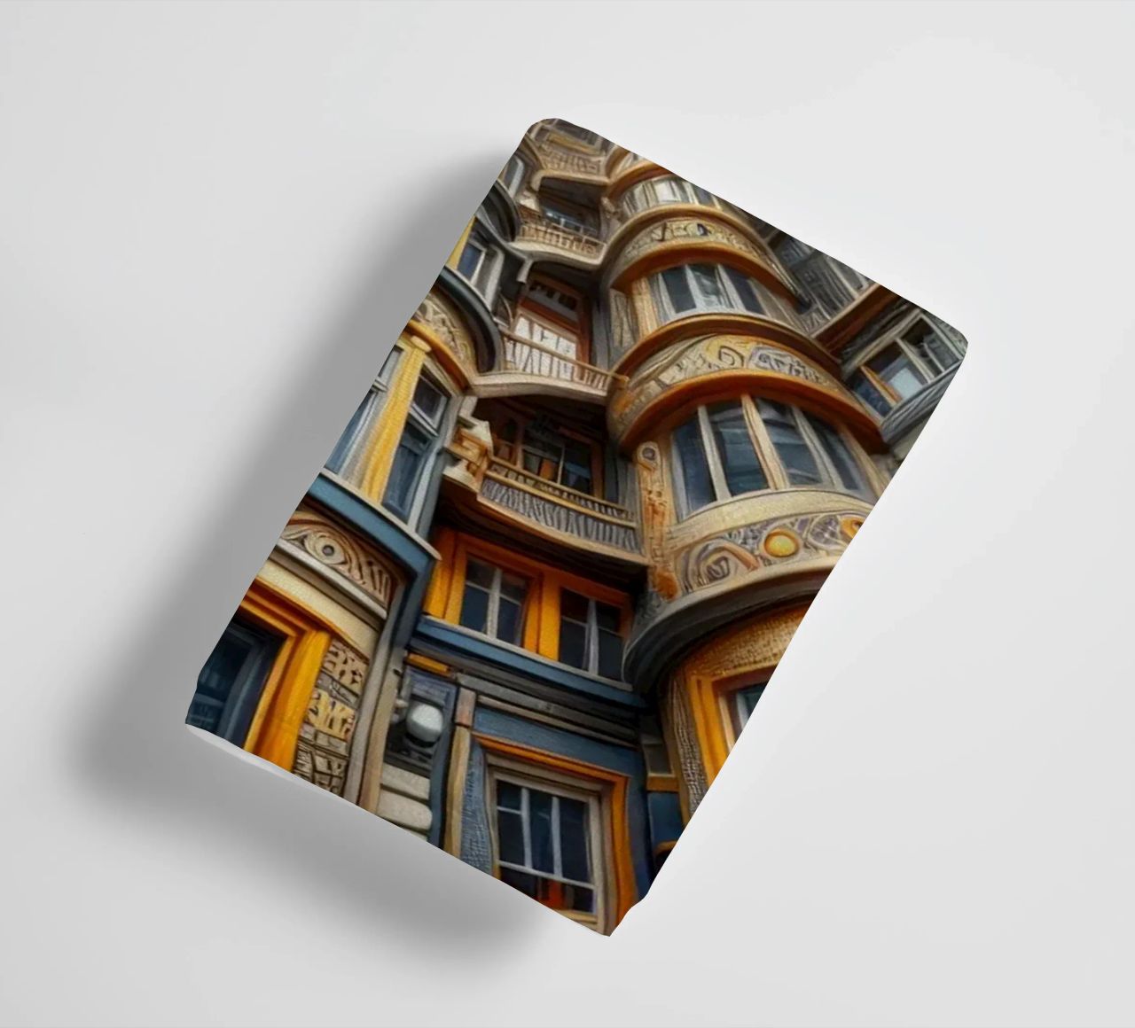 Sphere 022 - Symmetrical Architectural Tunnel towel by Spheres