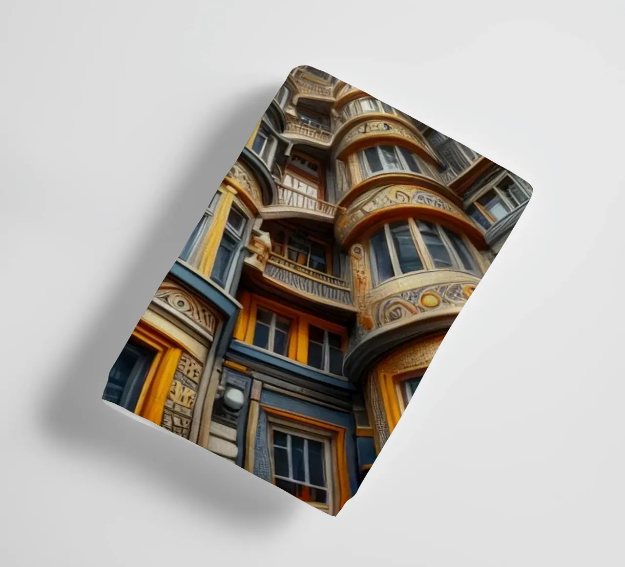 Sphere 022 - Symmetrical Architectural Tunnel asciugamano da bagno da Spheres