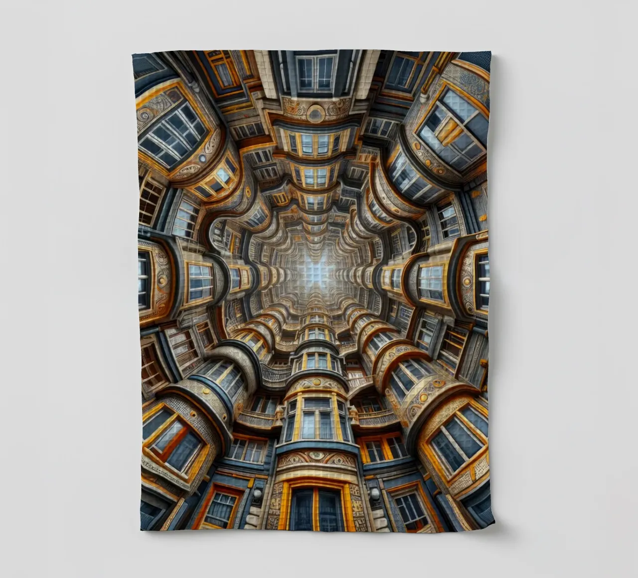 Sphere 022 - Symmetrical Architectural Tunnel canovaccio da cucina da Spheres