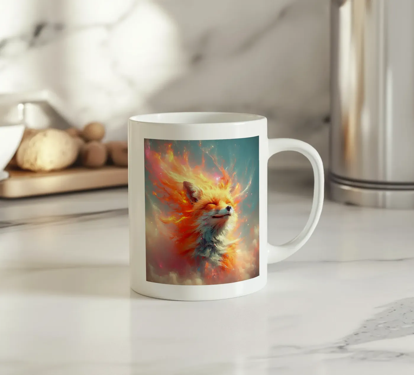 Firefox ceramic mug by hunde-katzen-tiere