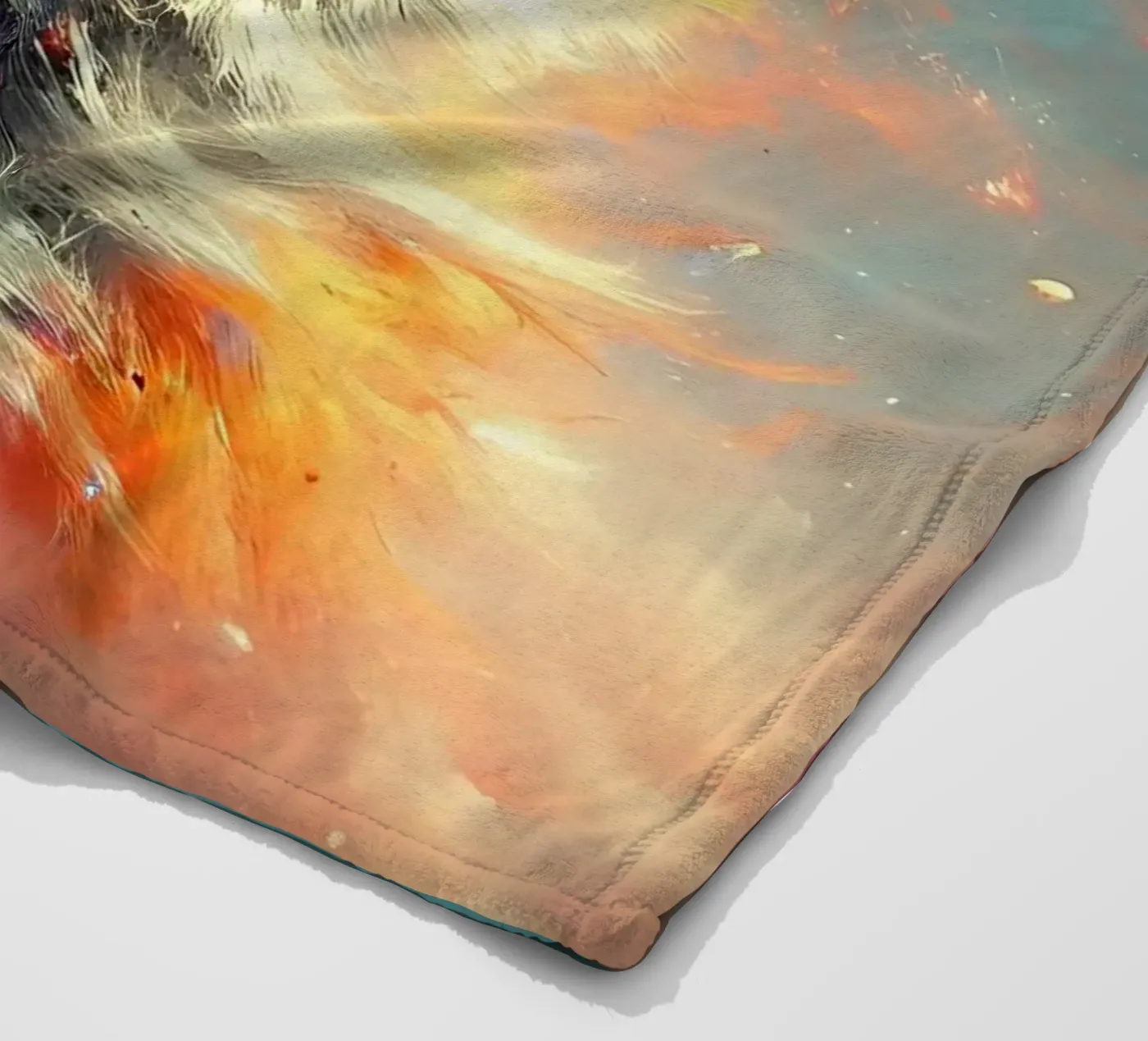 Firefox fleecedeken van hunde-katzen-tiere