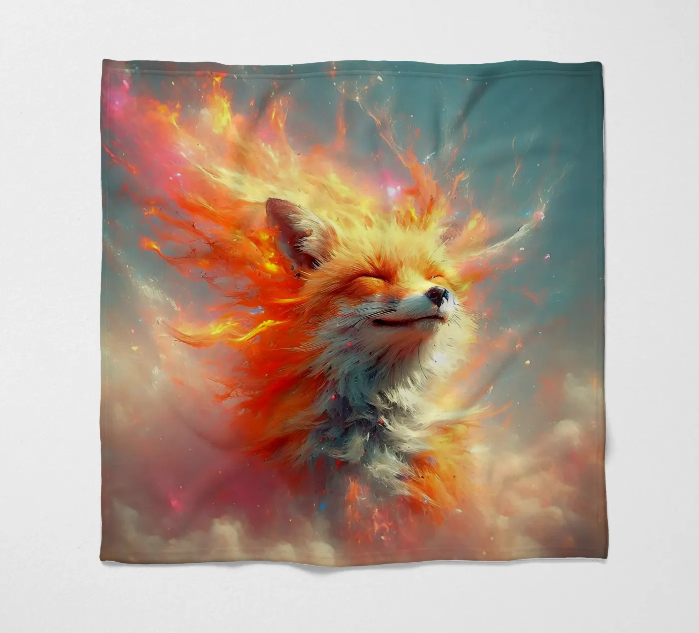 Firefox fleecedeken van hunde-katzen-tiere