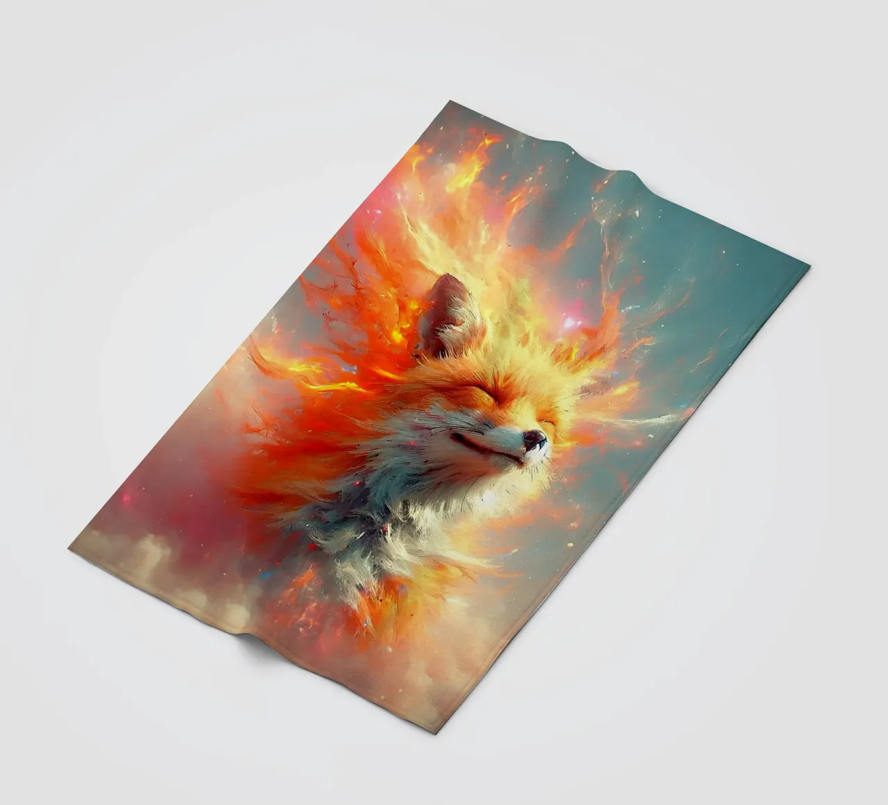 Firefox fleecedeken van hunde-katzen-tiere