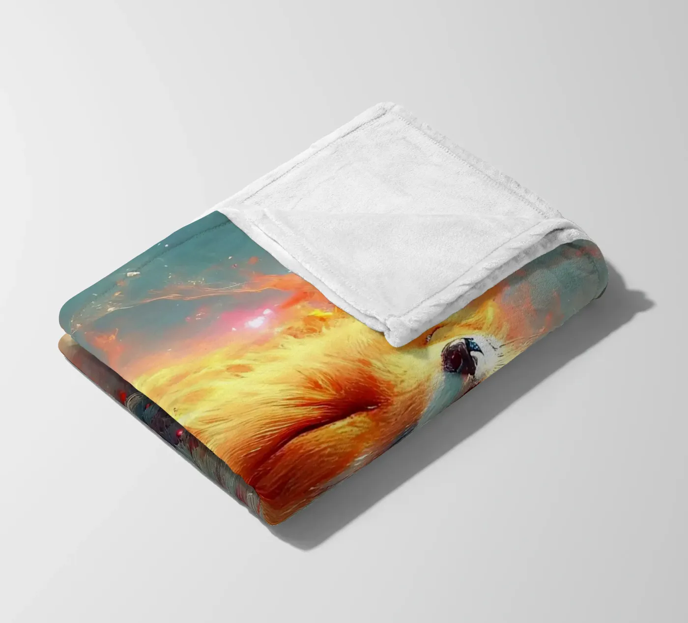 Firefox fleecedeken van hunde-katzen-tiere