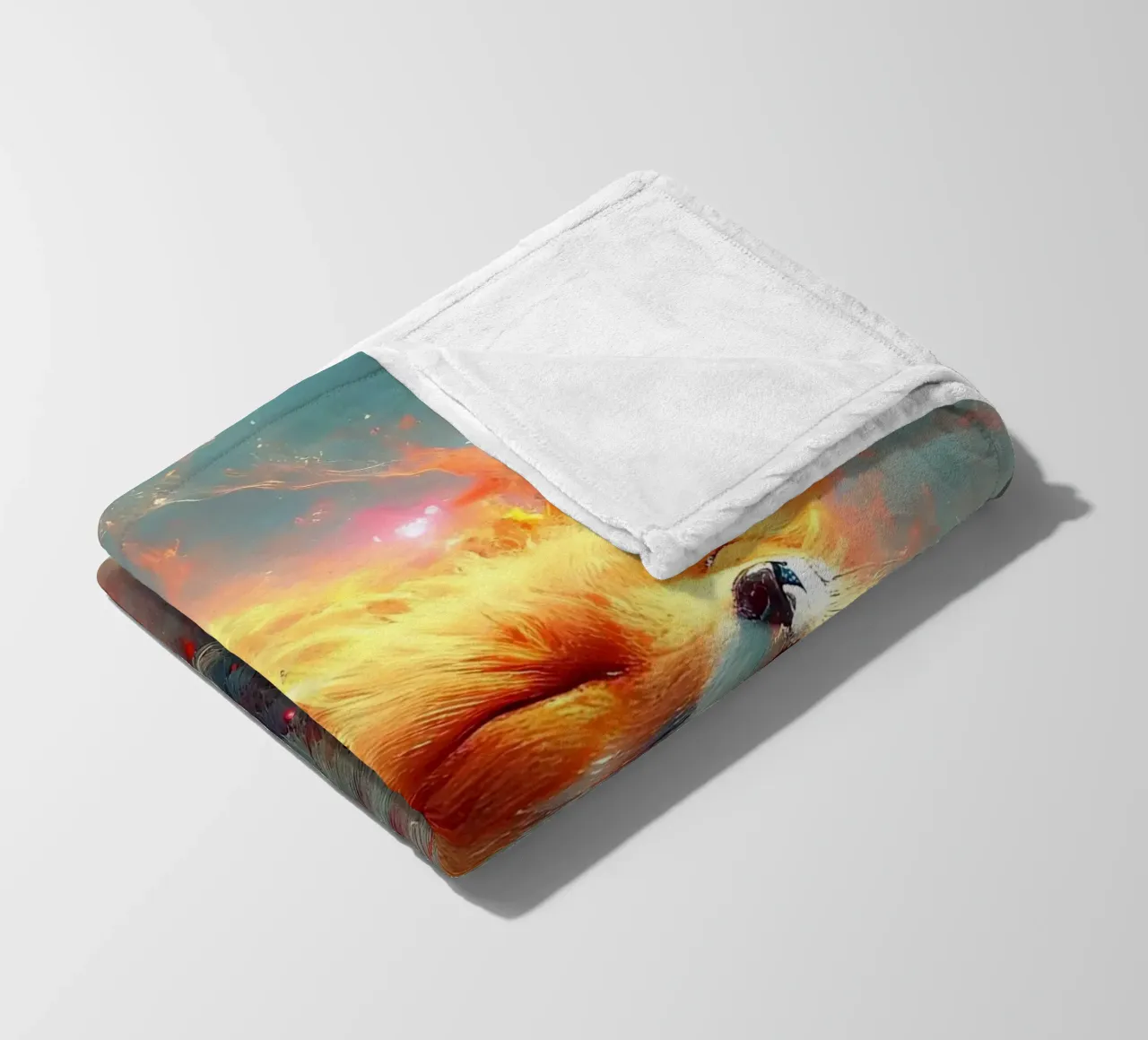 Firefox fleecedeken van hunde-katzen-tiere