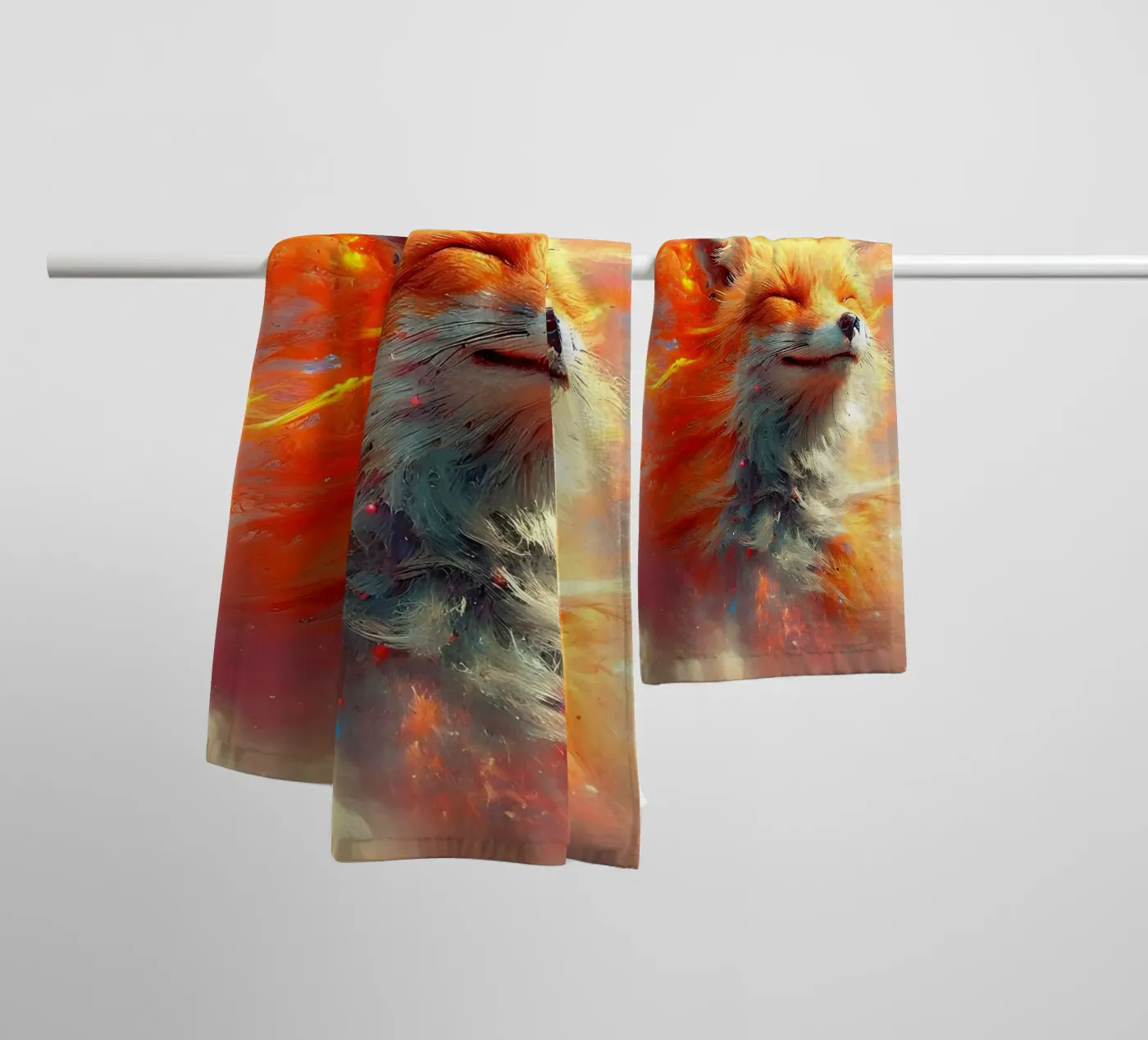 Firefox badhanddoek van hunde-katzen-tiere