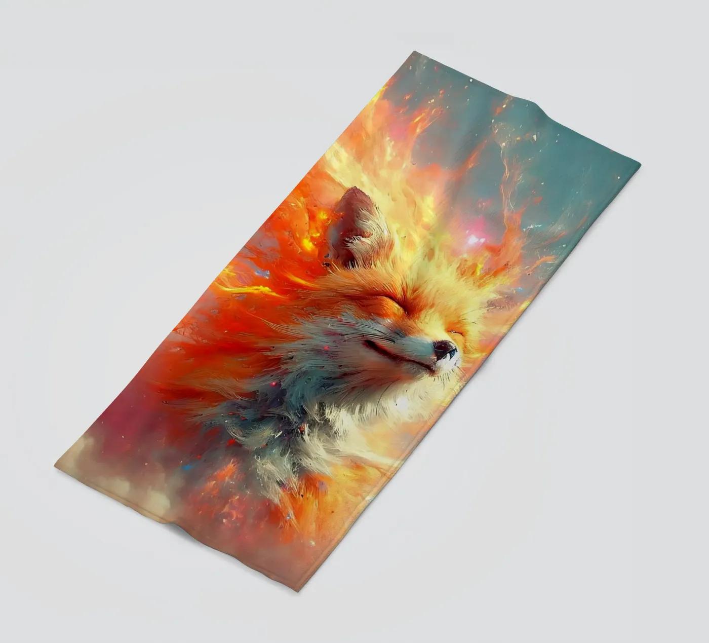 Firefox strandhanddoek van hunde-katzen-tiere