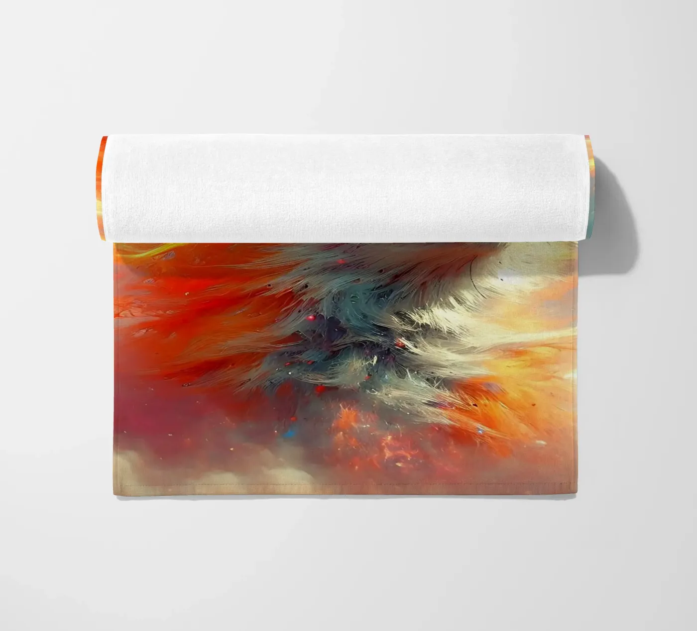 Firefox strandhanddoek van hunde-katzen-tiere