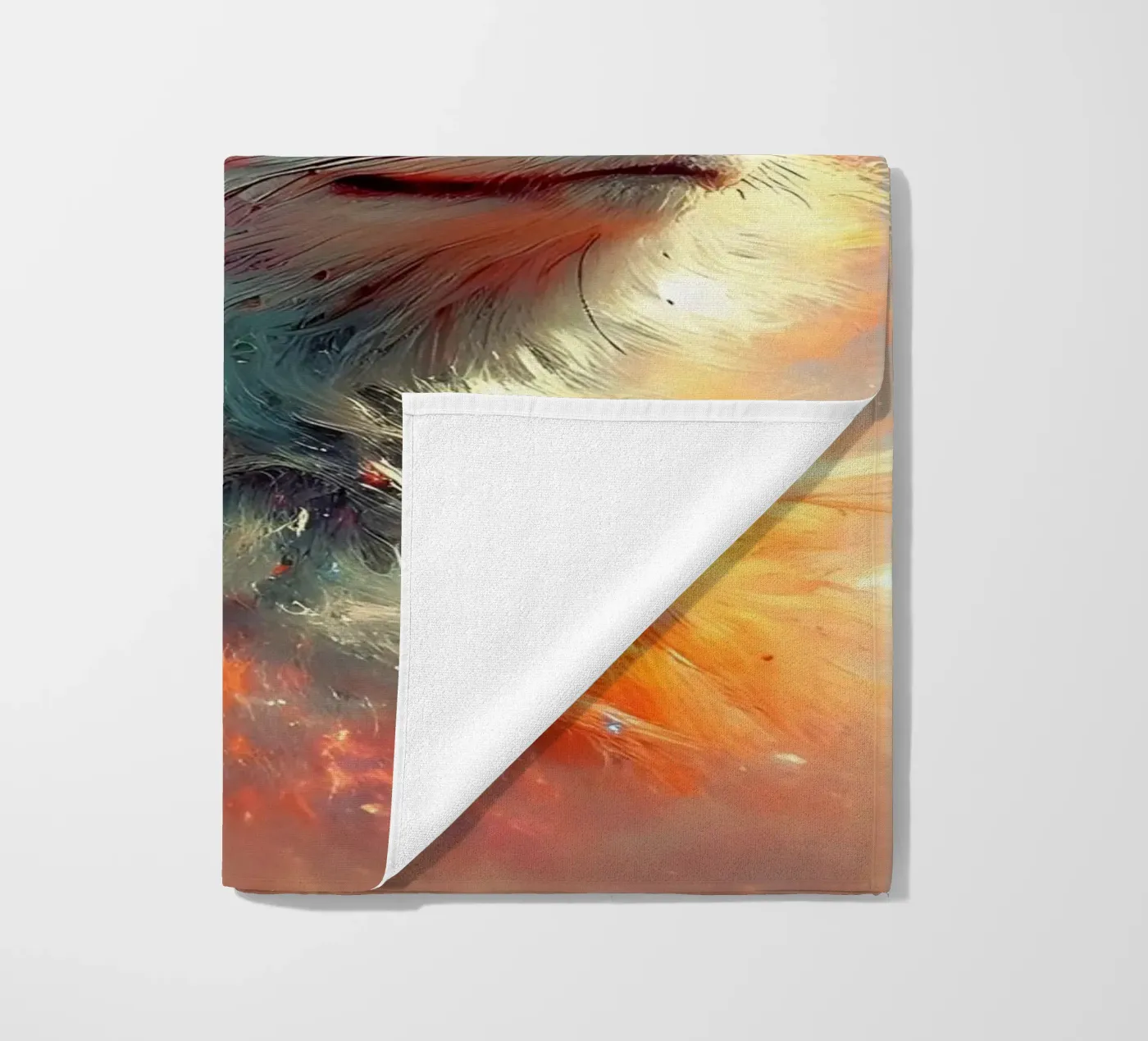 Firefox strandhanddoek van hunde-katzen-tiere