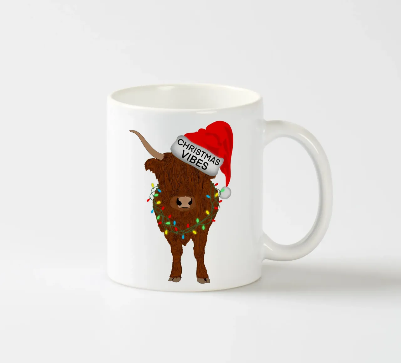 MUCCA HIGHLAND DI NATALE tazza in ceramica da ARTOMATIC