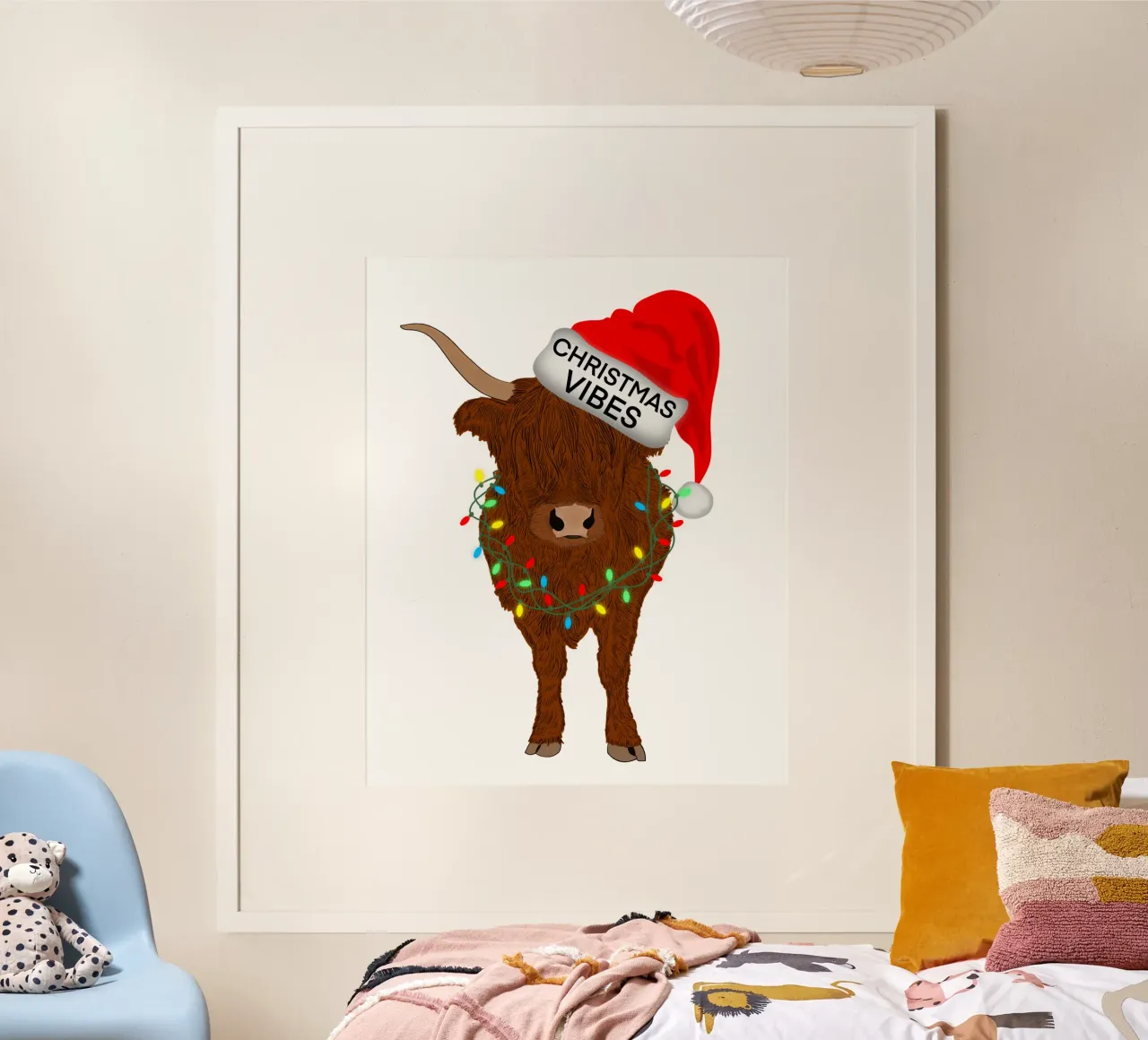 MUCCA HIGHLAND DI NATALE carta hahnemühle da ARTOMATIC