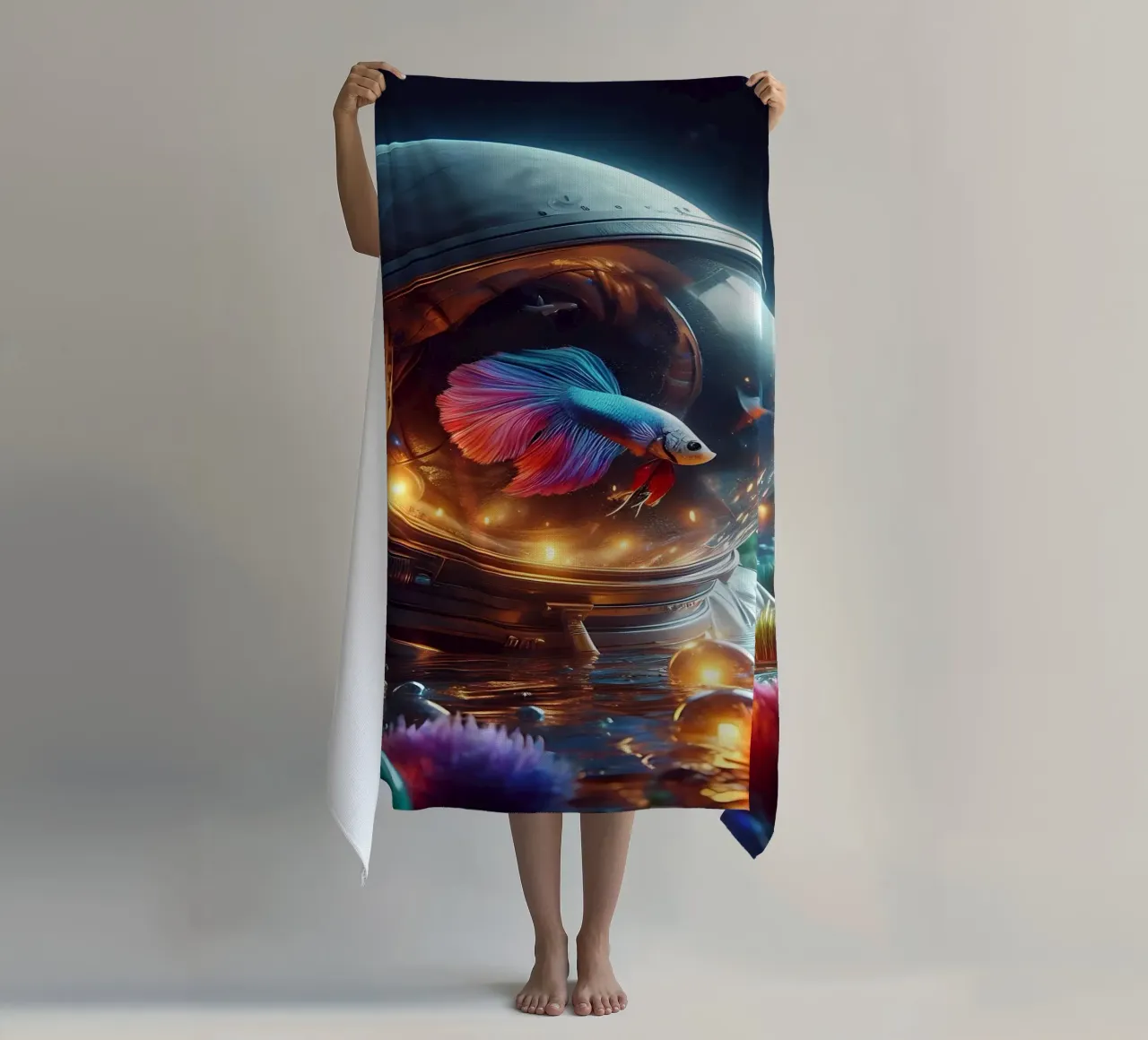 Betta Astronaut telo mare da nomad