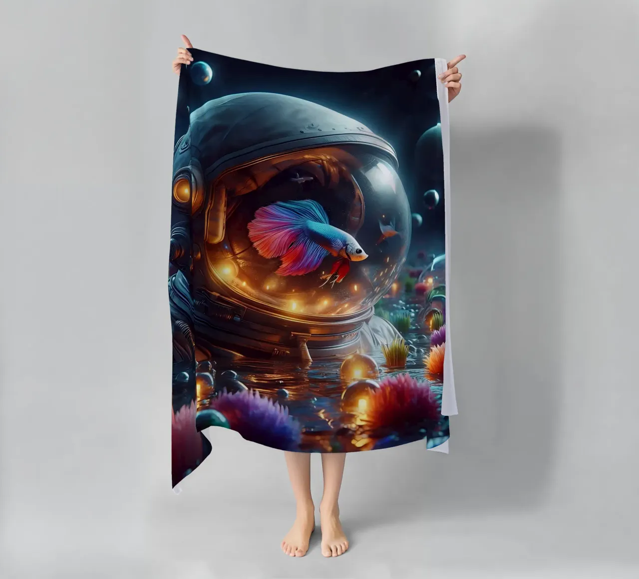 Betta Astronaut telo mare da nomad