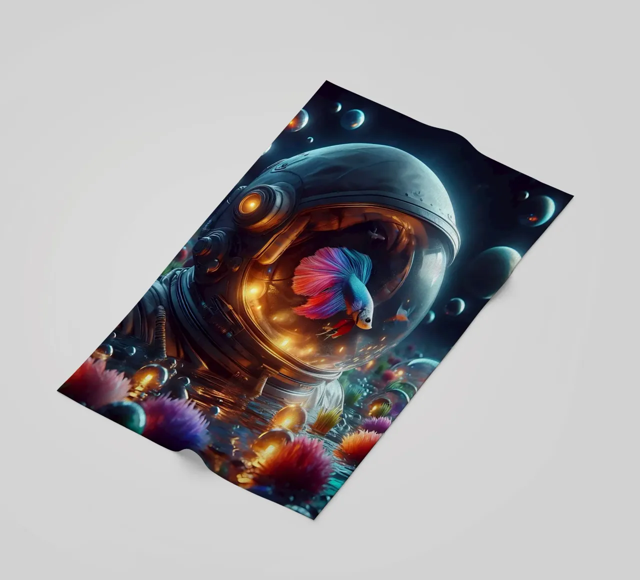 Betta Astronaut telo mare da nomad