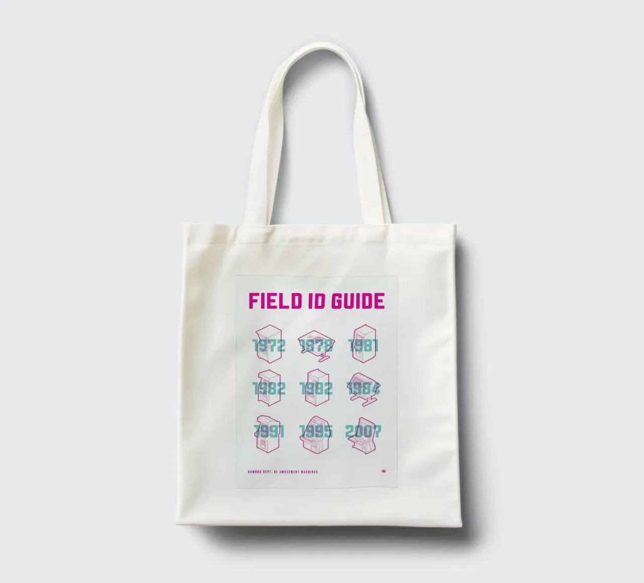 Amusement Guide borsa in juta da Komboh