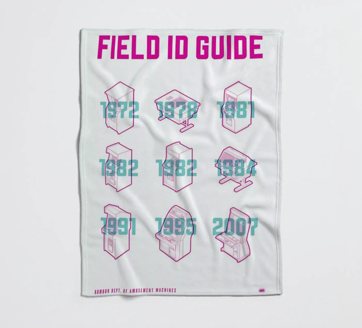 Amusement Guide Fleecedecke von Komboh