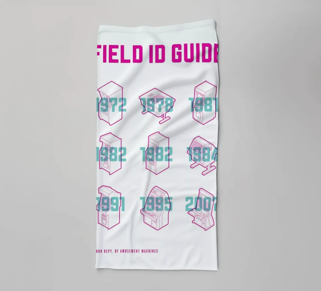 Amusement Guide asciugamano da bagno da Komboh