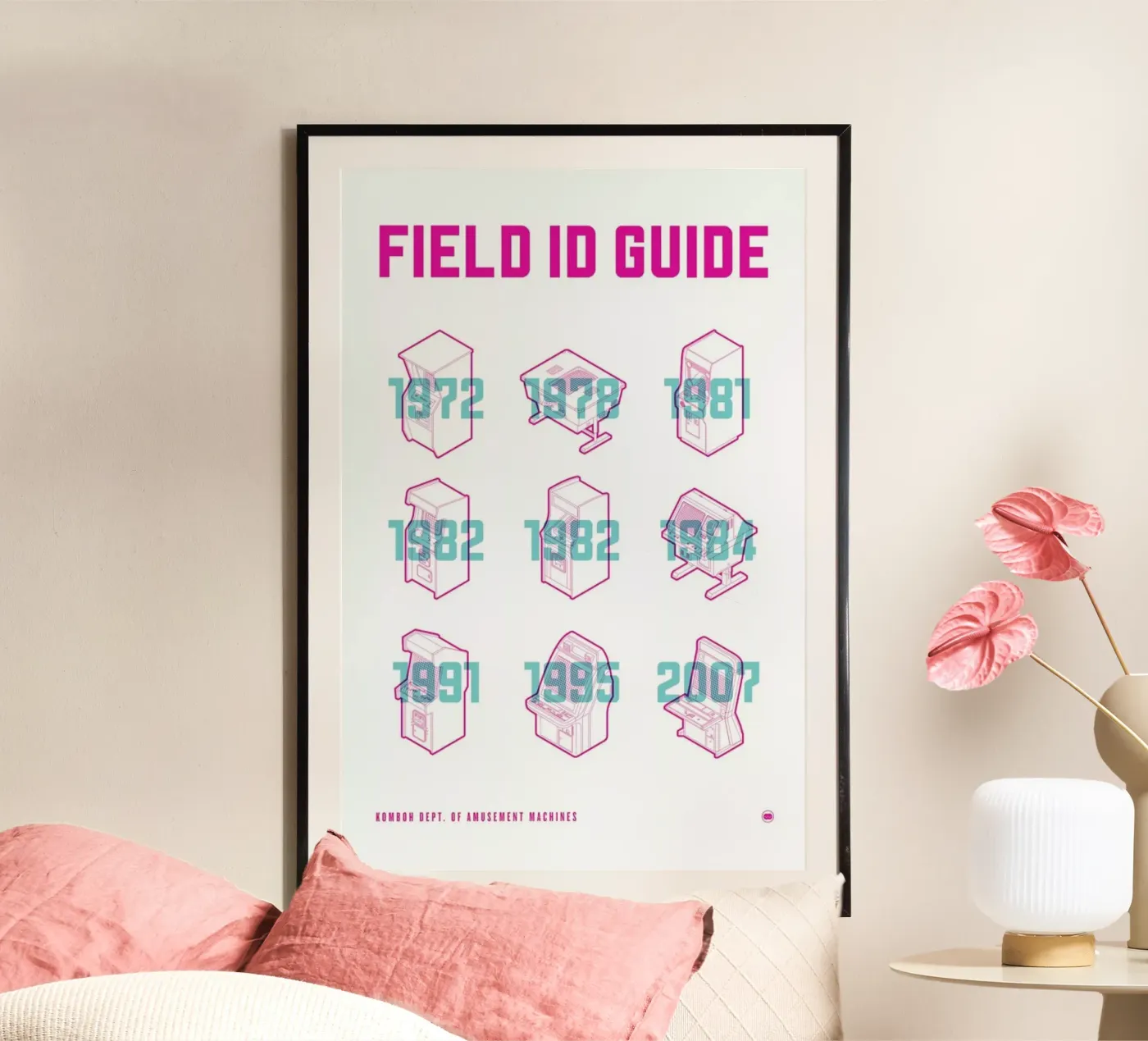 Amusement Guide poster da Komboh