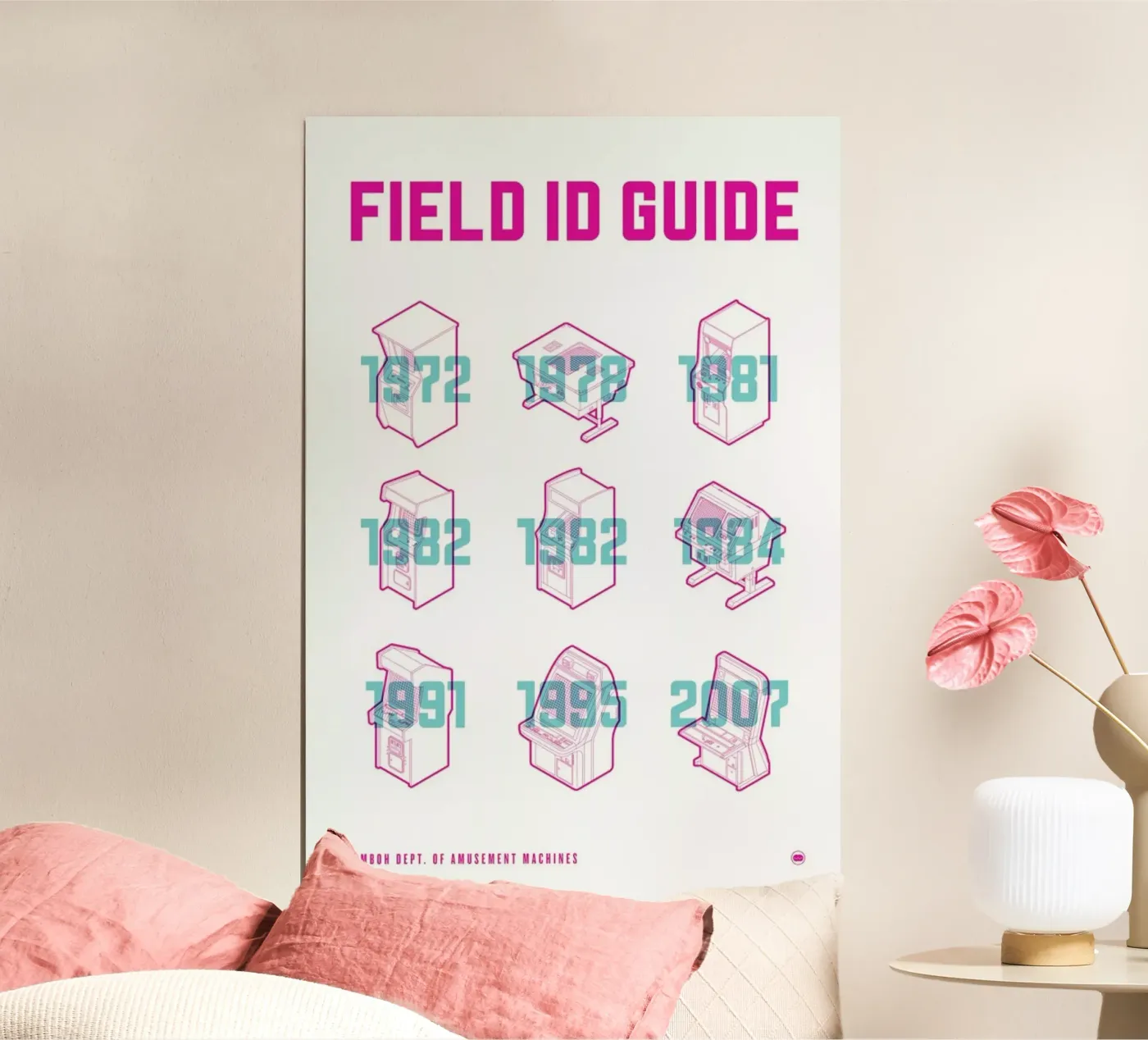 Amusement Guide poster da Komboh