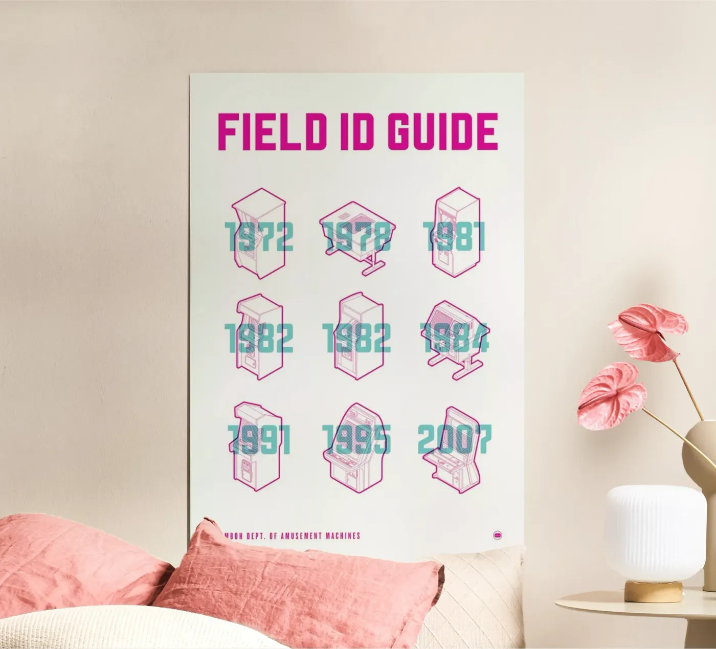 Amusement Guide poster da Komboh