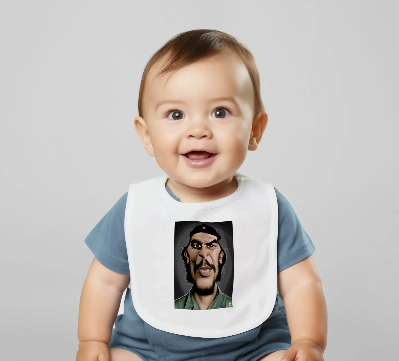 Che Guevara bavaglino da Rob Art | Illustration