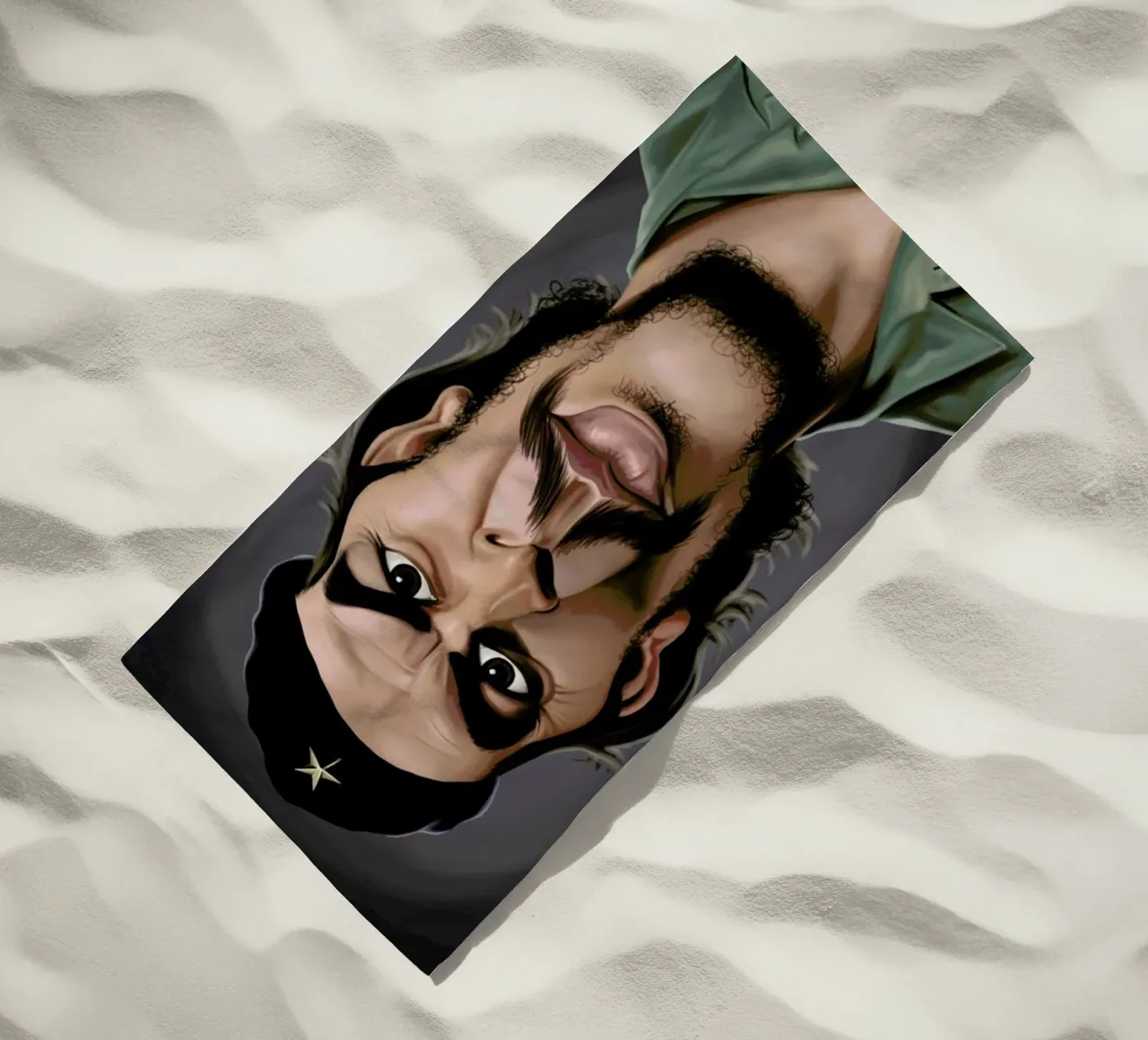 Che Guevara telo mare da Rob Art | Illustration