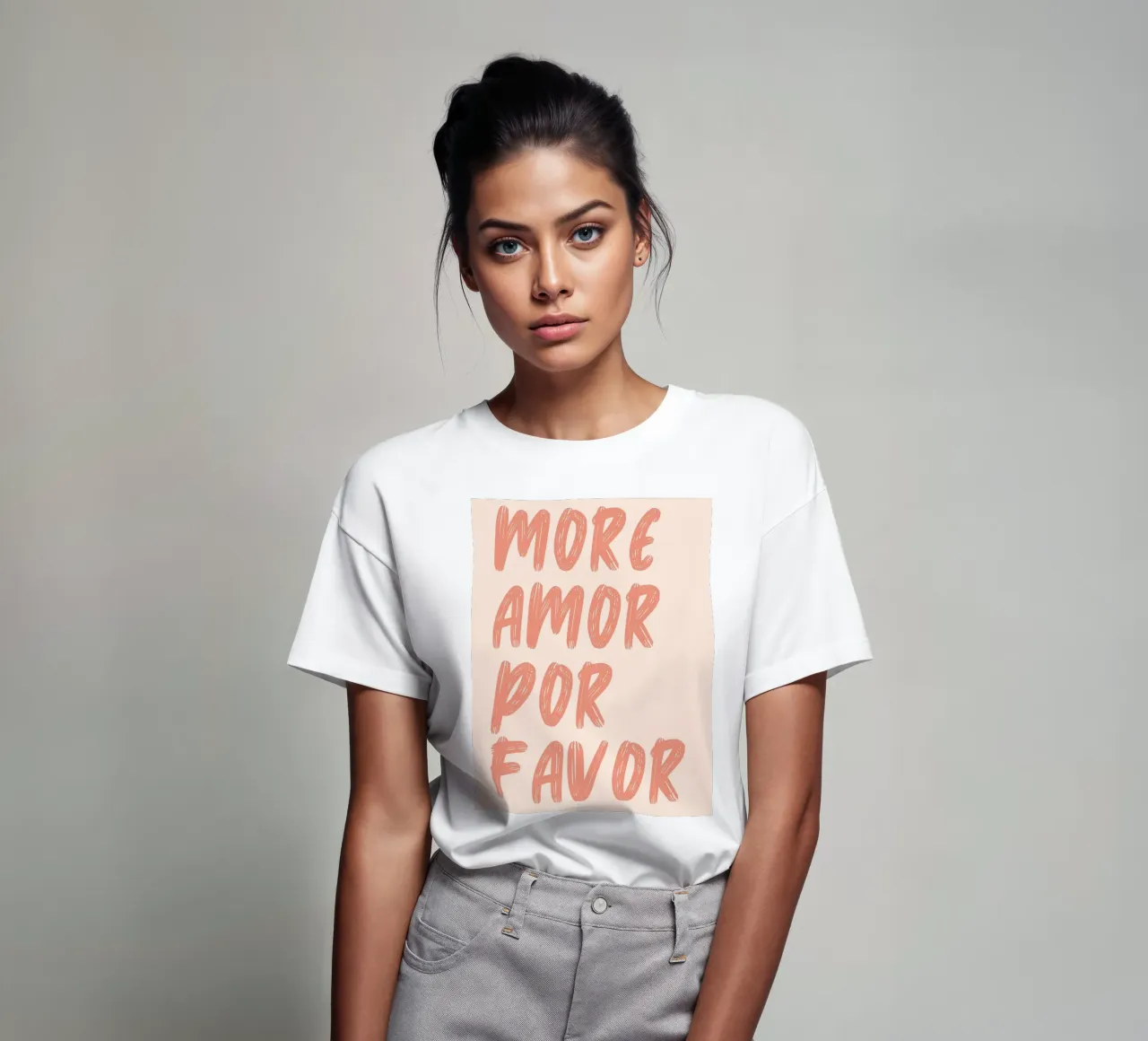 Più amore per favore t-shirt da Bella Studio