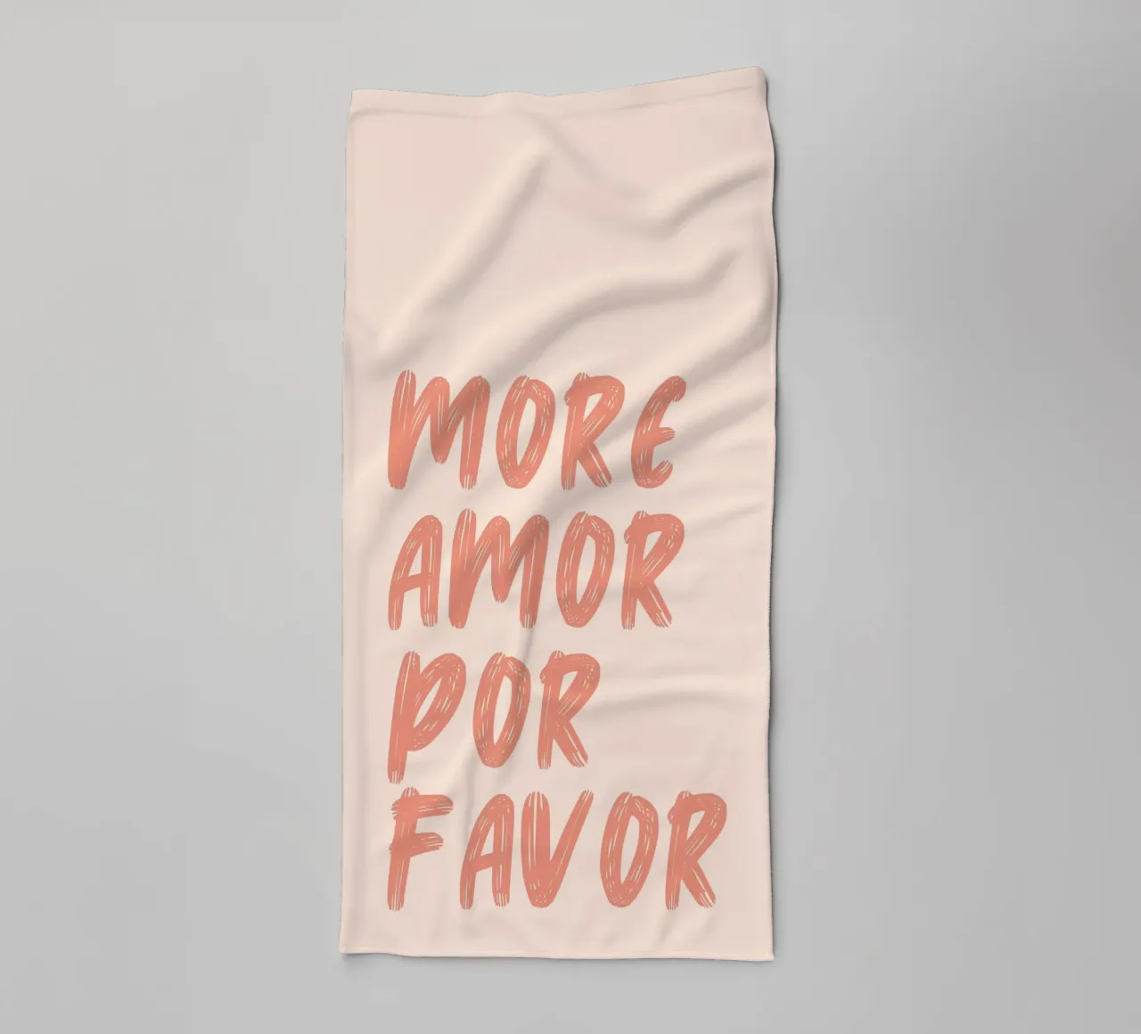 More love please towel by Bella Studio