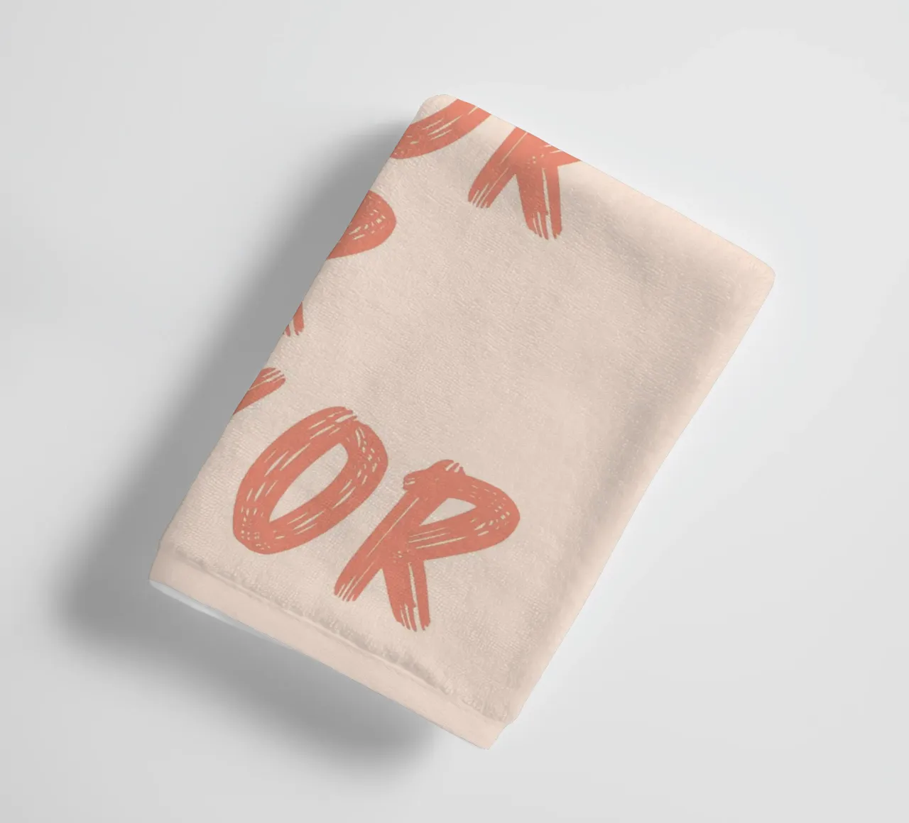More love please towel by Bella Studio