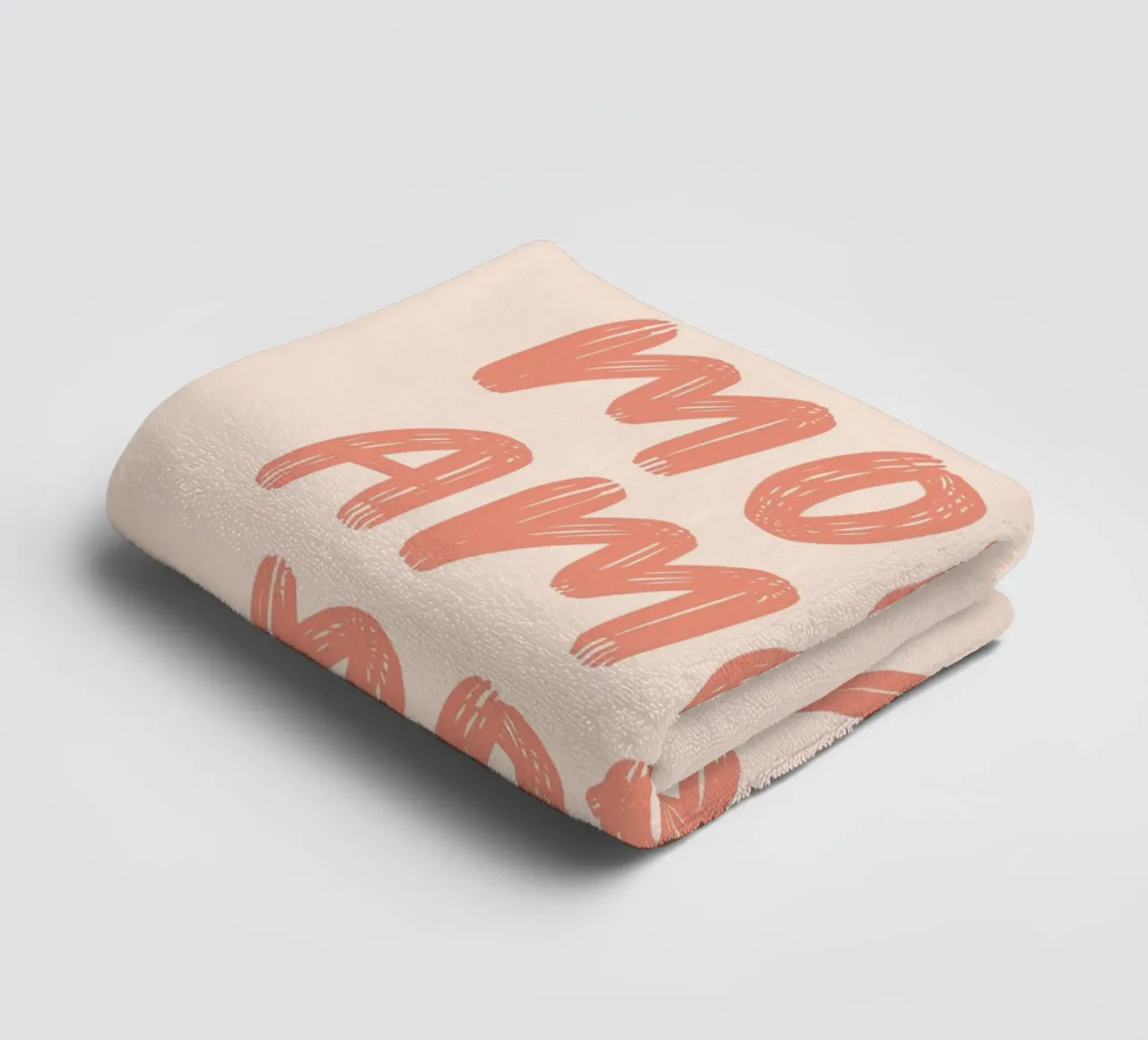 More love please towel by Bella Studio