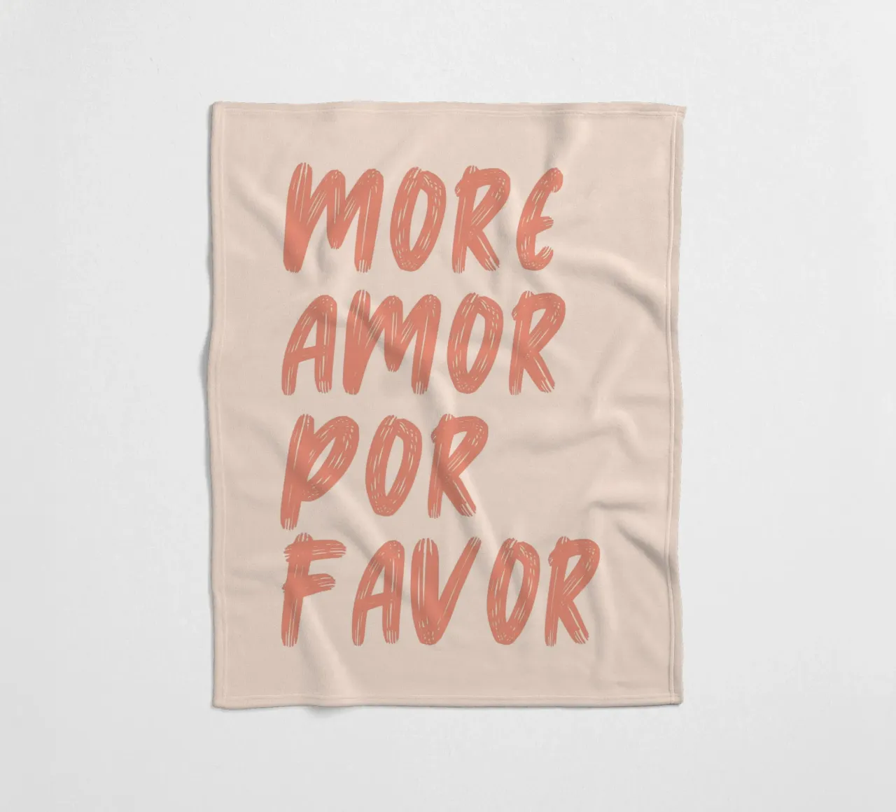 Più amore per favore coperta in pile da Bella Studio