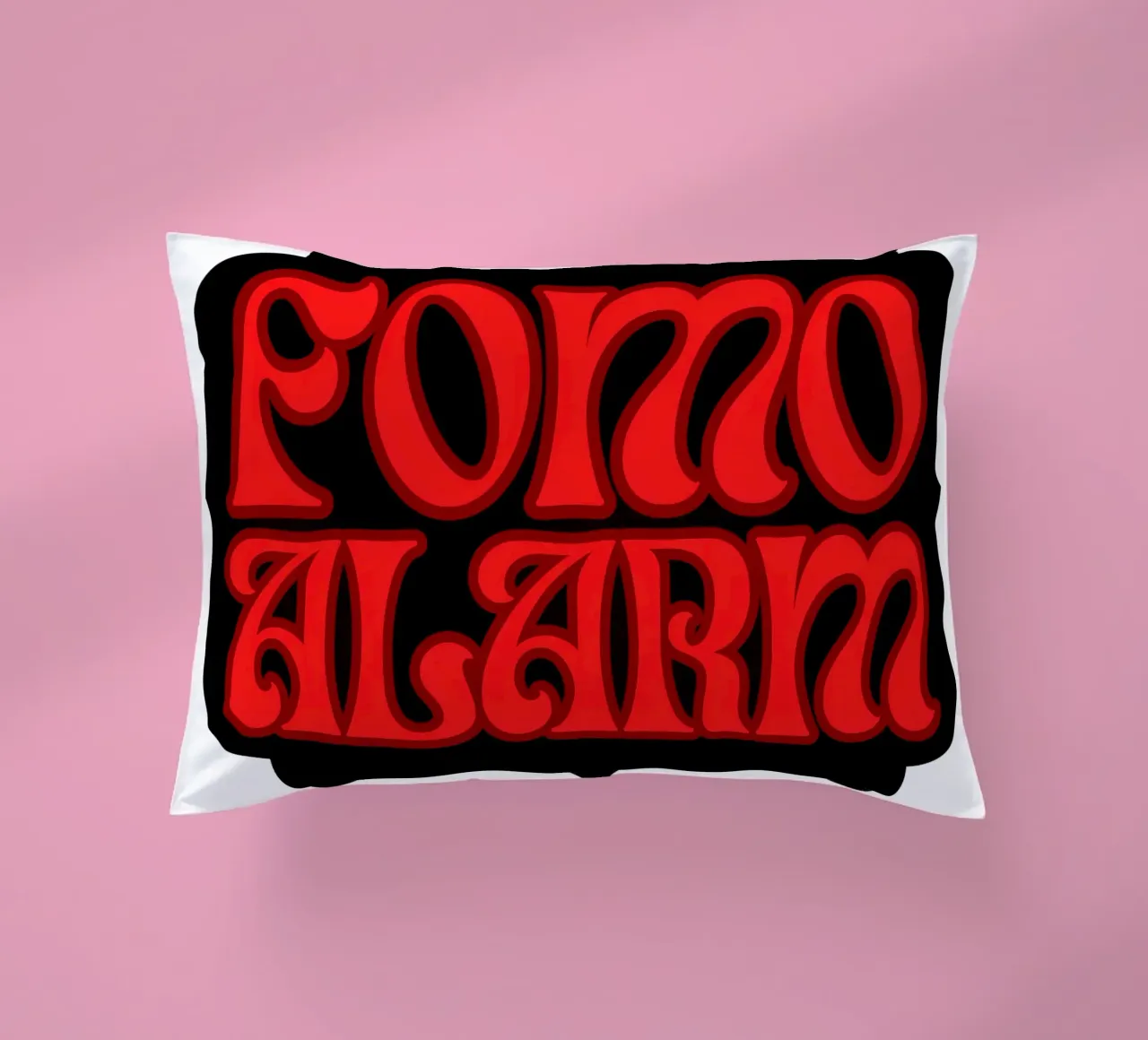 FOMO ALARM #1 cuscino da Crypto_Jungle
