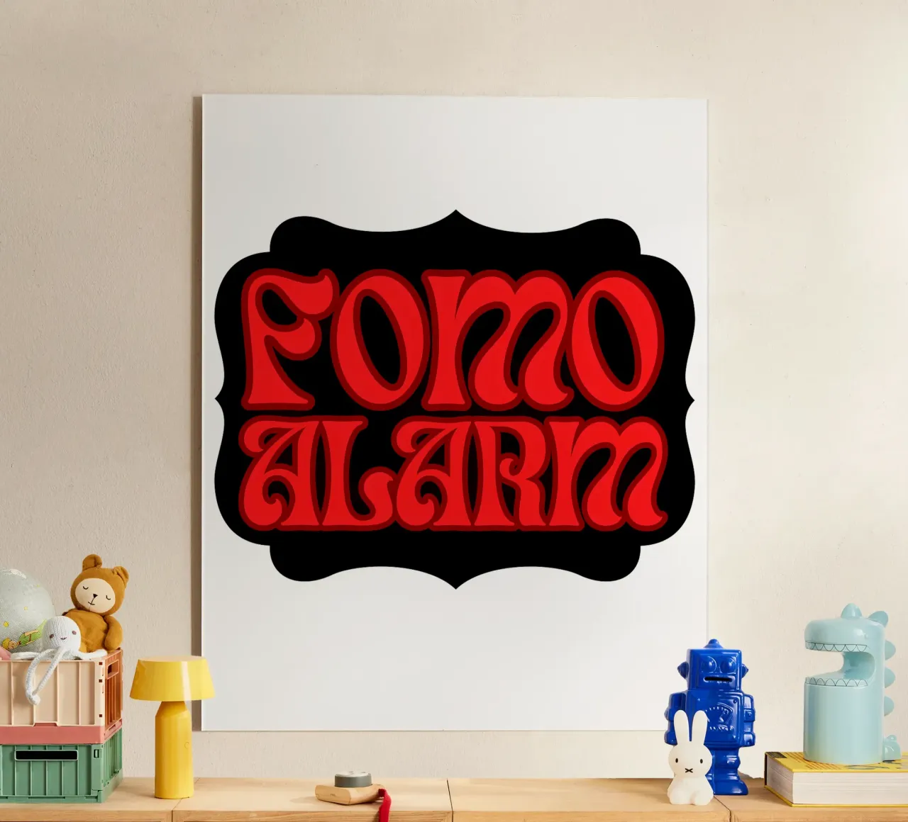 FOMO ALARM #1 plexiglass da Crypto_Jungle