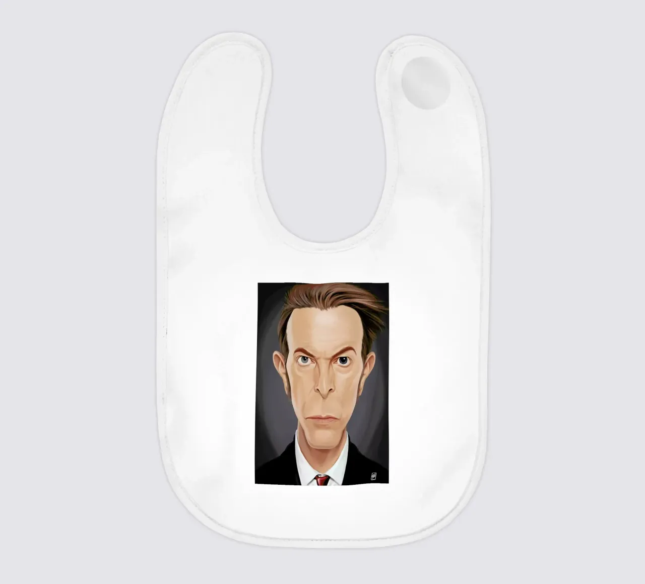 David Bowie bavaglino da Rob Art | Illustration