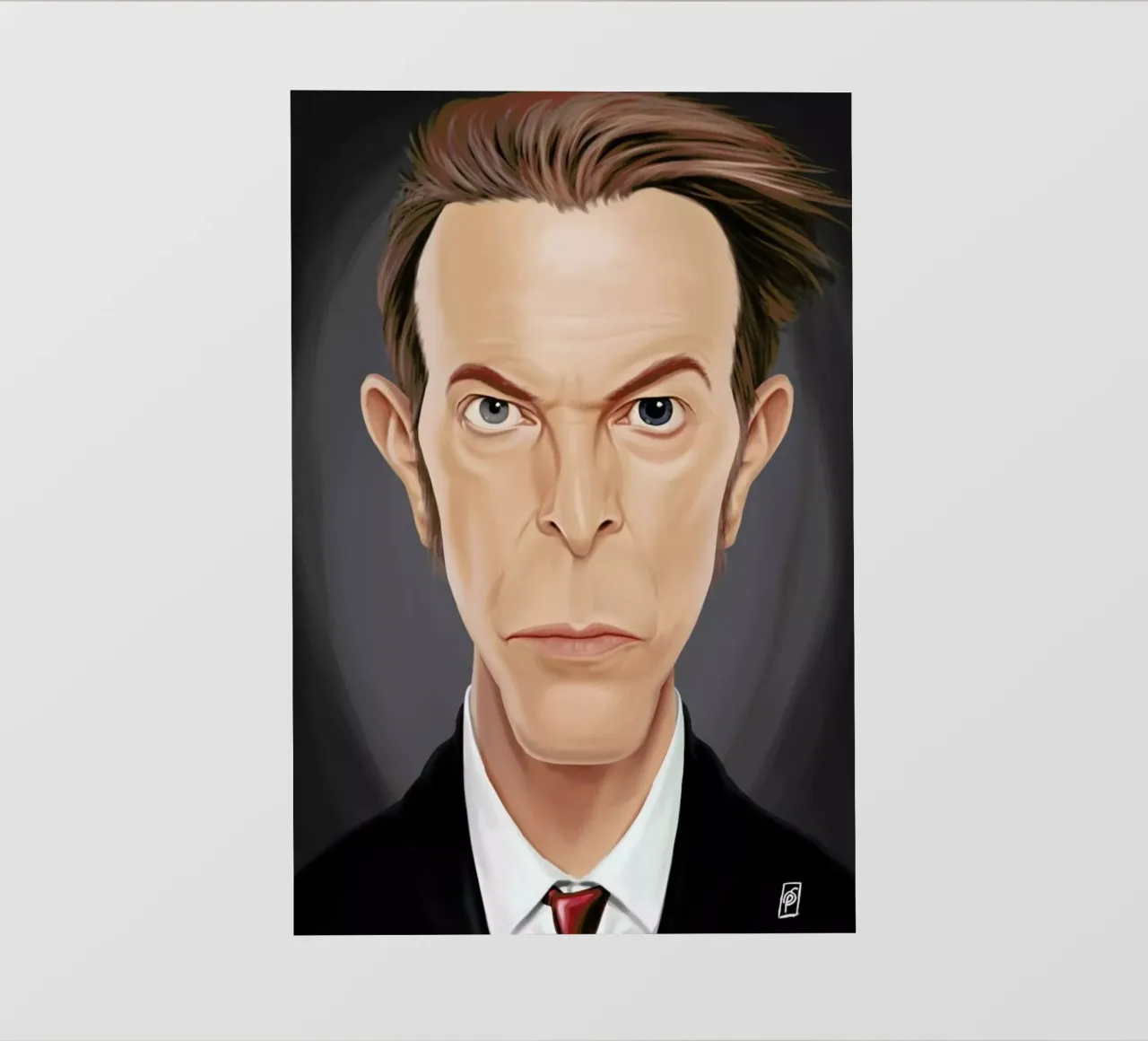 David Bowie telo in pvc da Rob Art | Illustration
