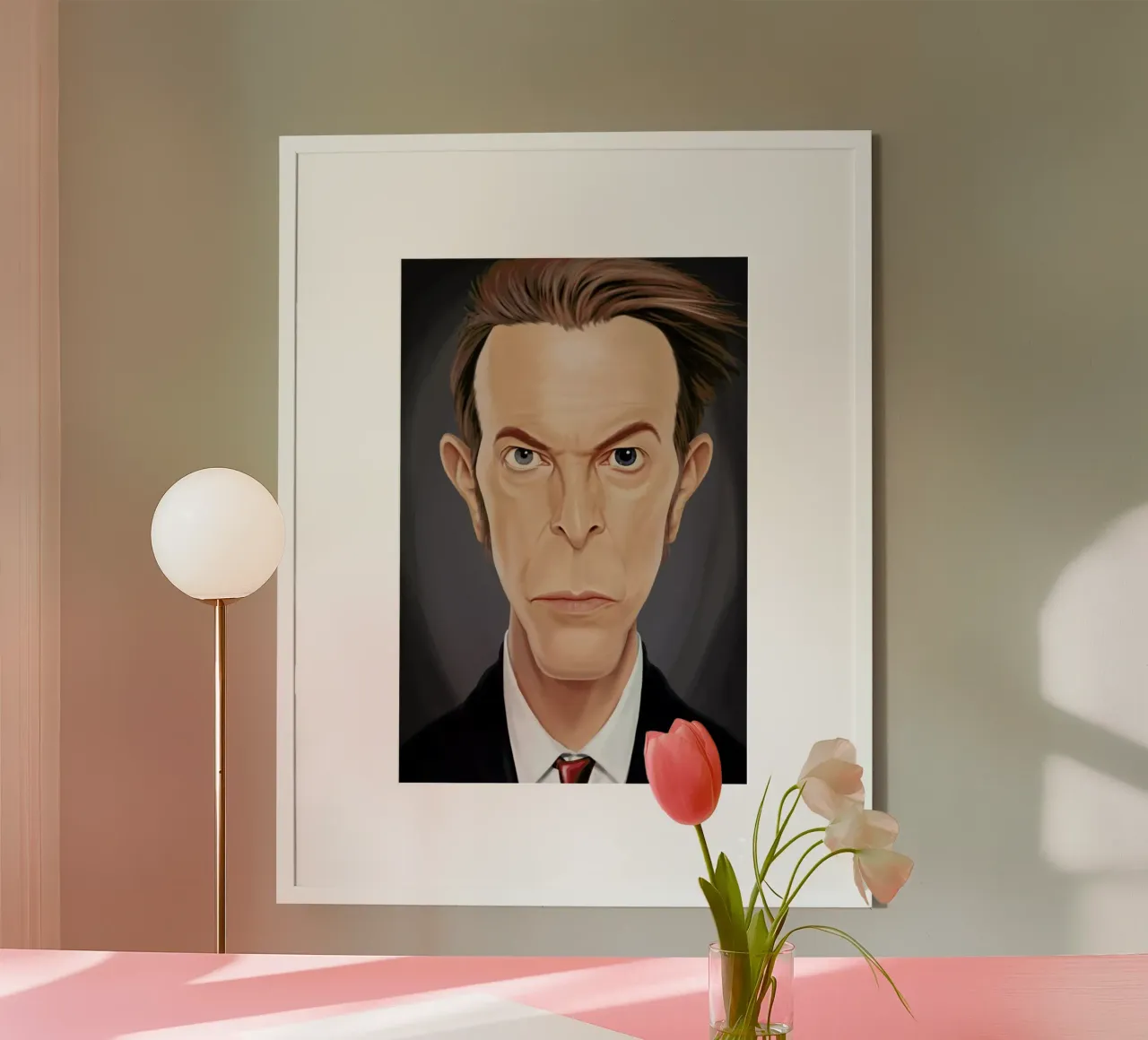 David Bowie carta hahnemühle da Rob Art | Illustration
