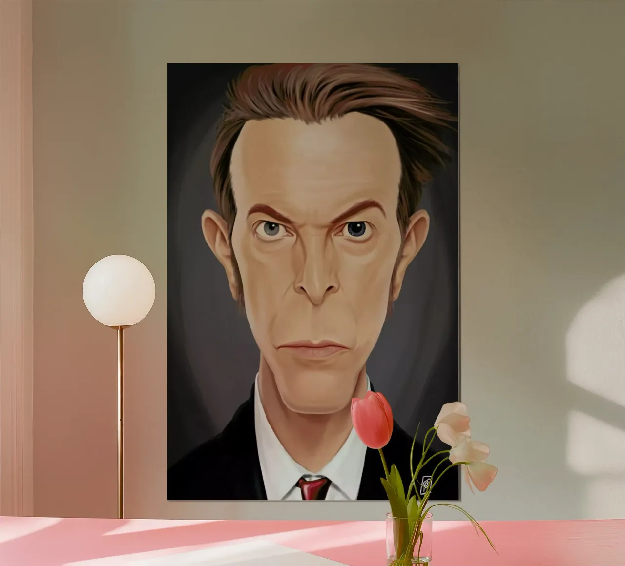 David Bowie carta hahnemühle da Rob Art | Illustration