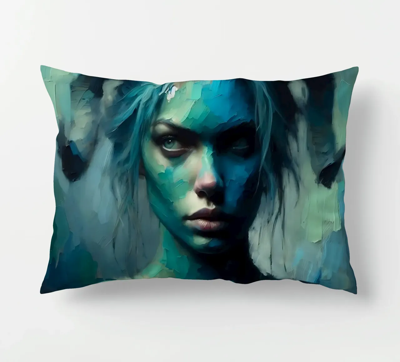 Fauno blu cuscino da nomad