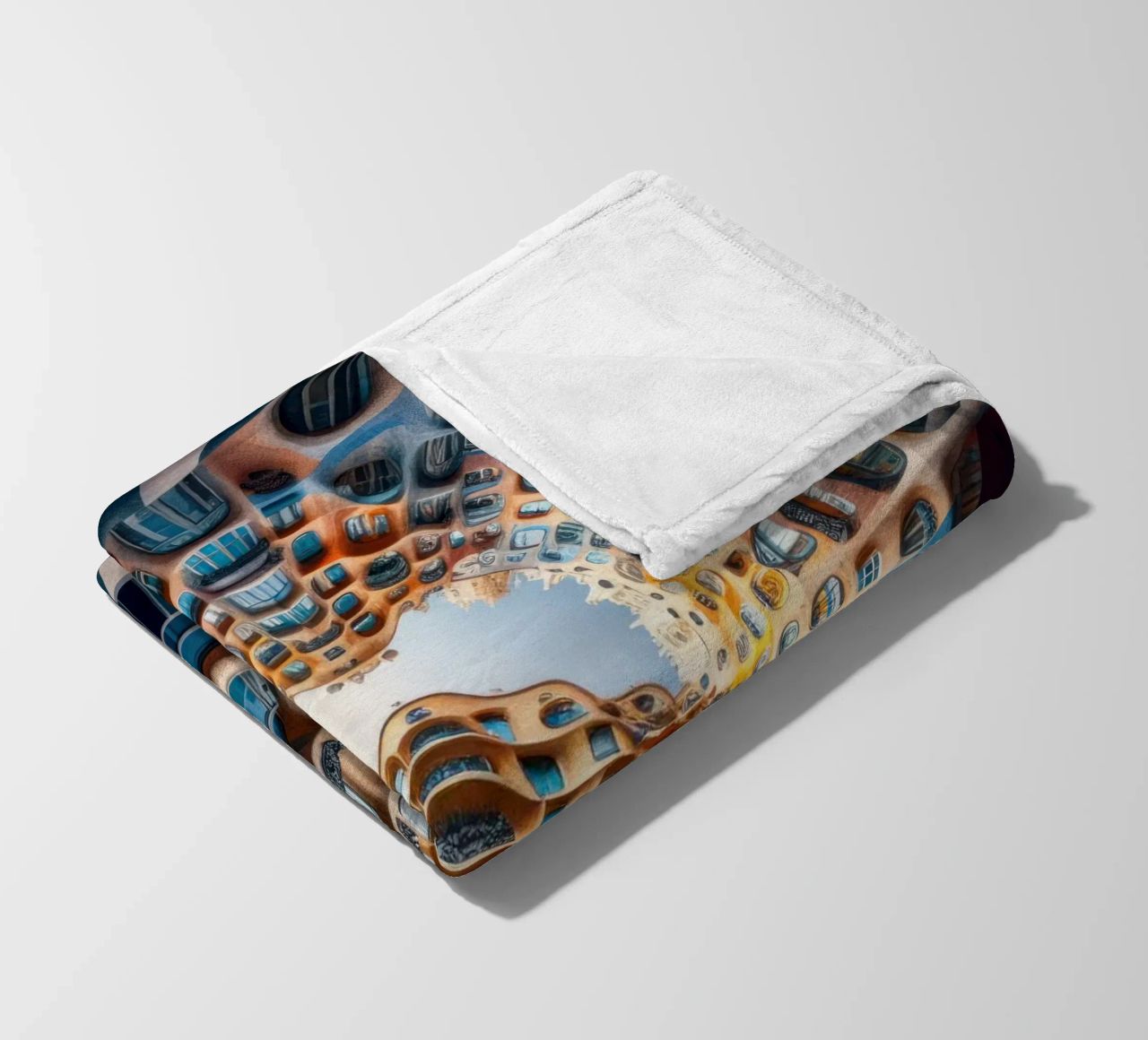 Sphere 019 - Surreal Circular Architecture coperta in pile da Spheres