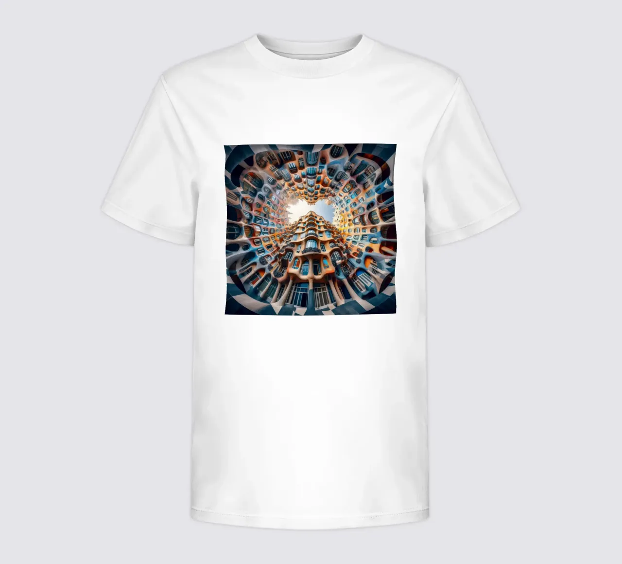 Sphere 019 - Surreal Circular Architecture t-shirt bambini da Spheres