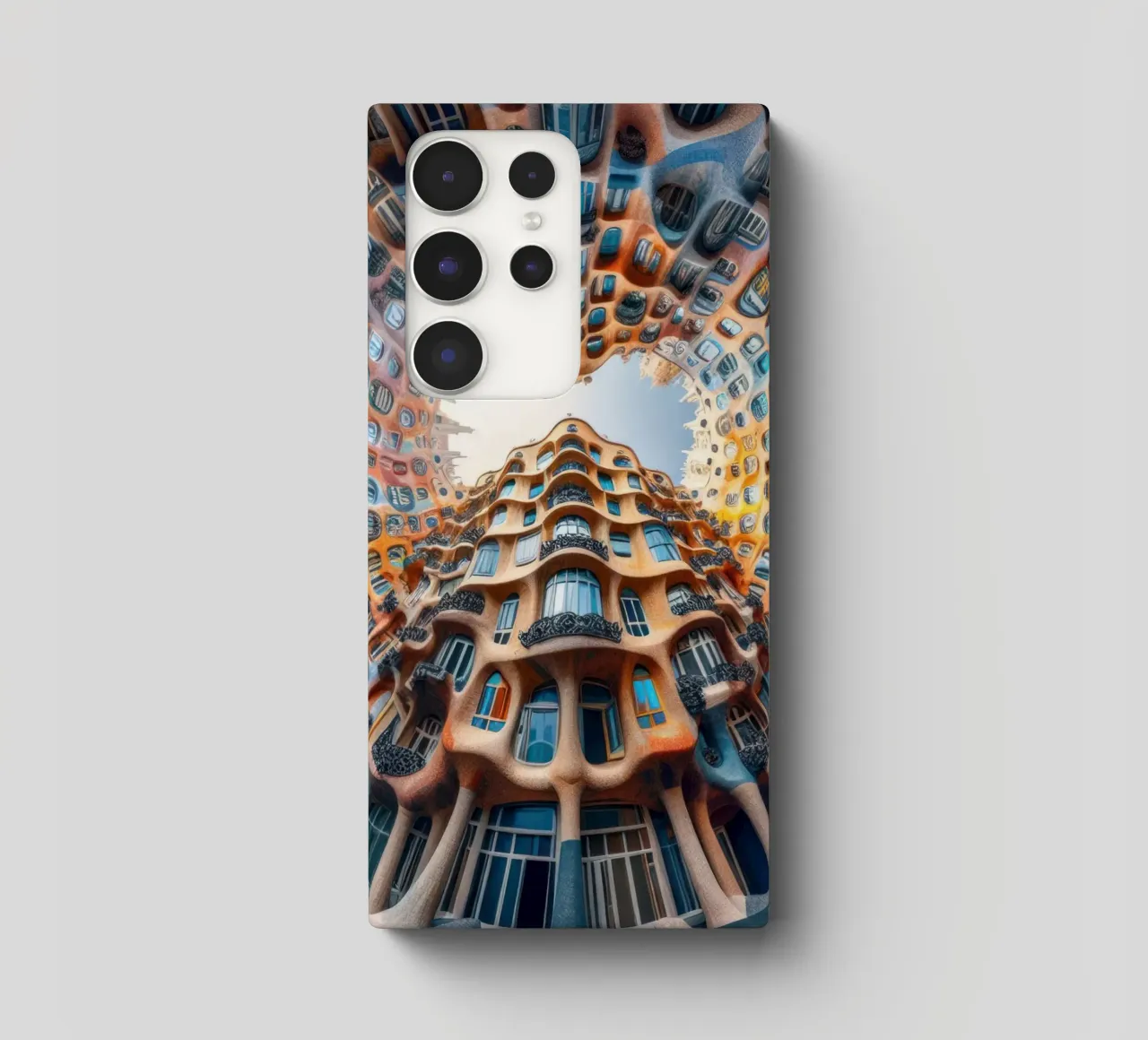 Sphere 019 - Surreal Circular Architecture cover samsung da Spheres