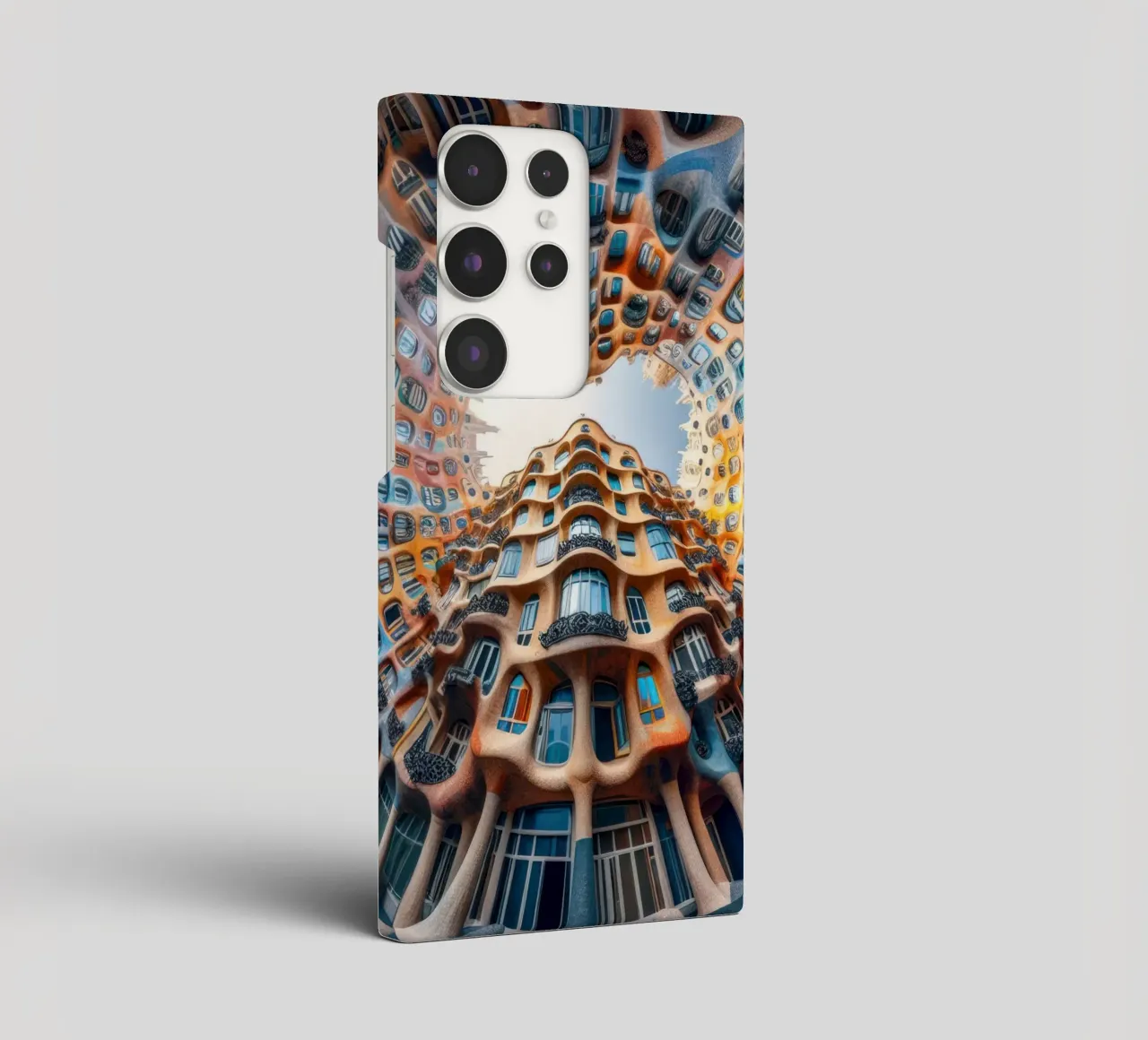 Sphere 019 - Surreal Circular Architecture cover samsung da Spheres