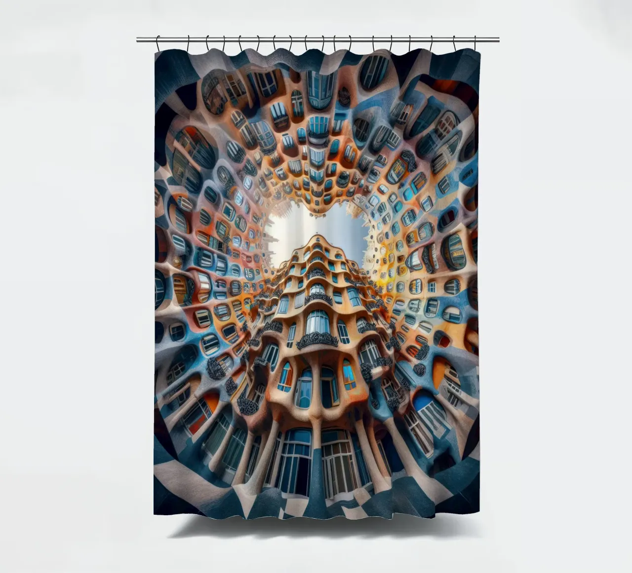 Sphere 019 - Surreal Circular Architecture tenda da doccia da Spheres