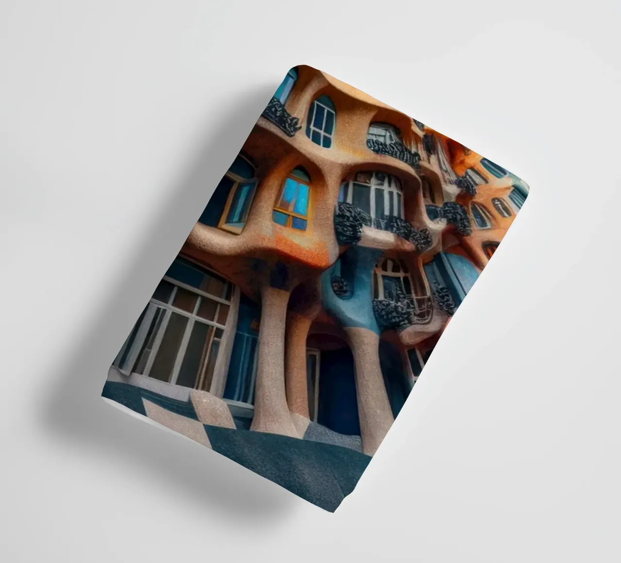 Sphere 019 - Surreal Circular Architecture asciugamano da bagno da Spheres