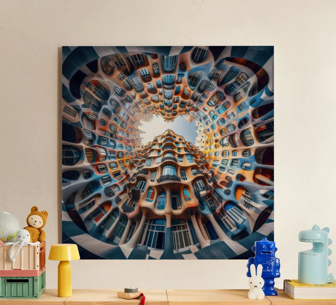 Sphere 019 - Surreal Circular Architecture plexiglass da Spheres