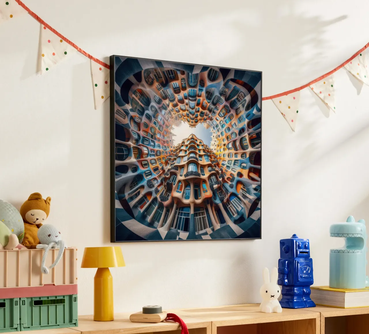 Sphere 019 - Surreal Circular Architecture alluminio dibond da Spheres